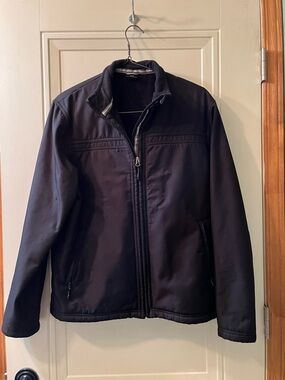 Blue Harbor Men's Black Performance Zip Jacket